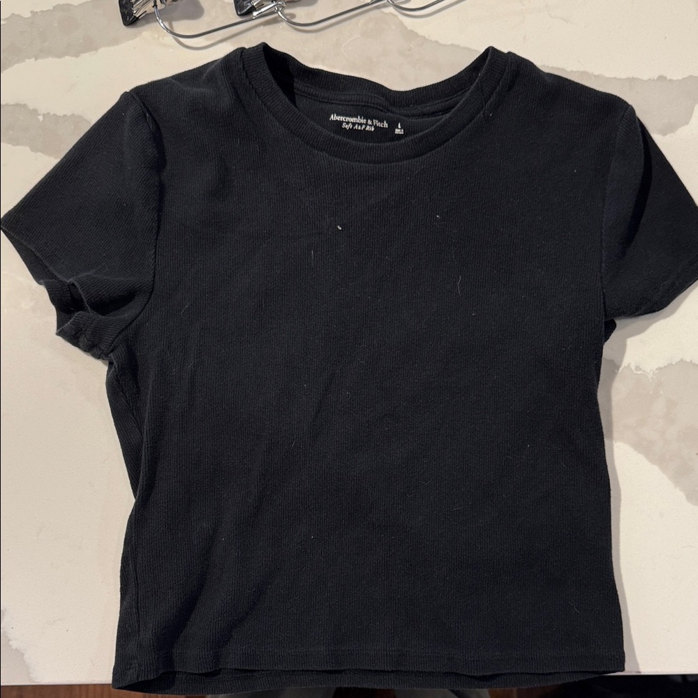 Abercrombie & Fitch Kids Black Short Sleeve Tee